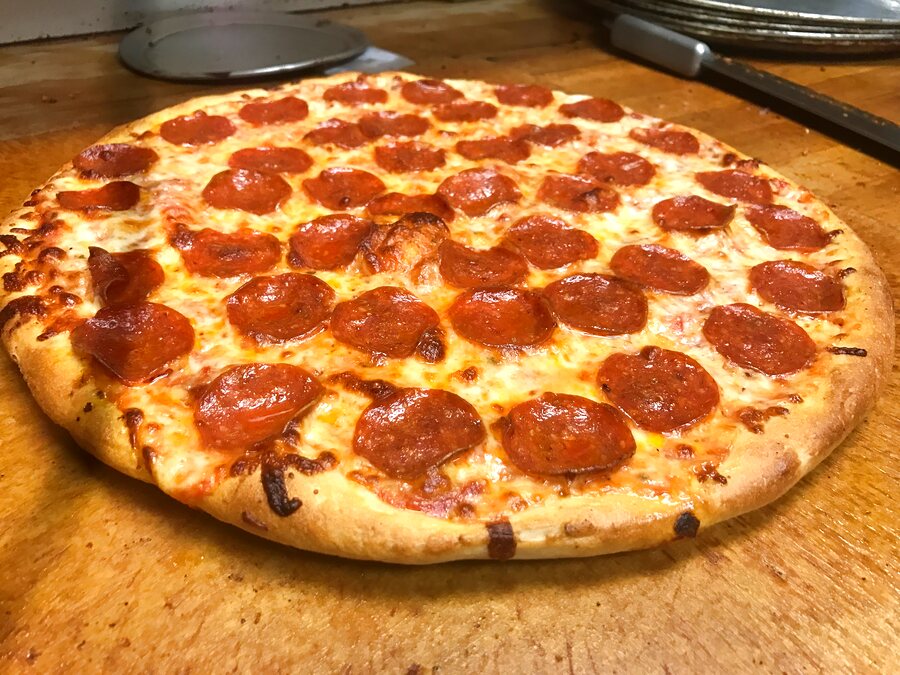 Pepperoni pizza